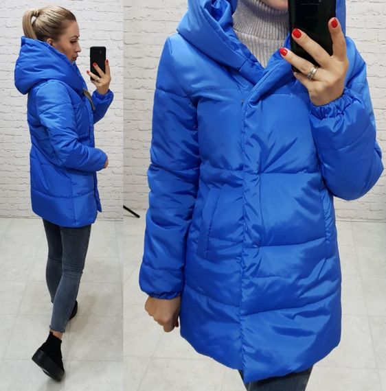 Демісезонна куртка, арт.1005 , колір яскраво-синій | Зображення 3