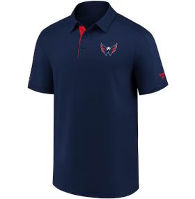 Футболка поло Fanatics Authentic Pro Washington Capitals Polo