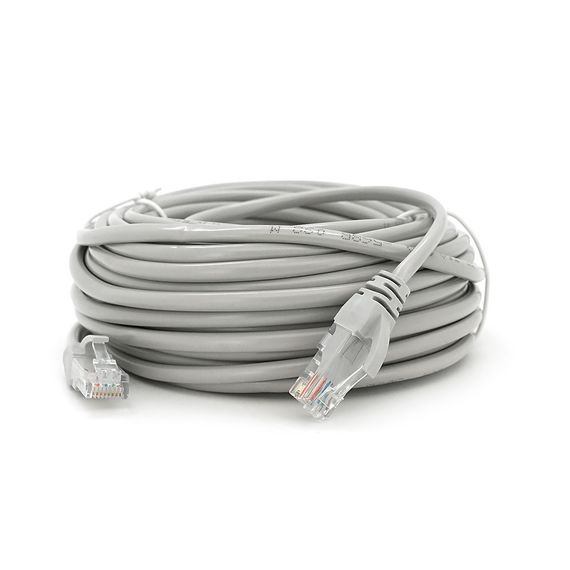 Патч-корд литий RITAR, CCA, UTP, RJ45, Cat.5e, 15m, сірий Q100