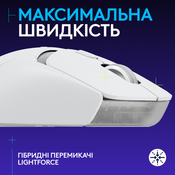 Миша Logitech G309 LIGHTSPEED White (910-007207) | Зображення 1