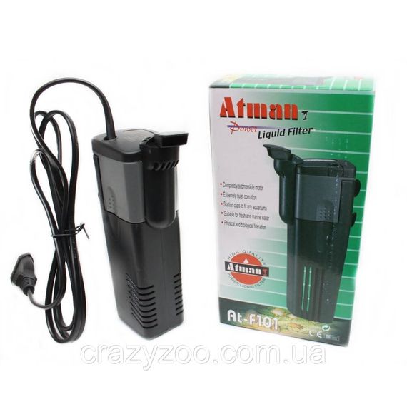 Внутрішній фільтр для акваріума Atman AT-F101 5 Вт 350 л/год до 50 л