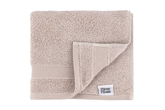 Полотенце махровое Ardesto SuperSoft ART-2250-NS 50х90 см бежевое | Зображення 1