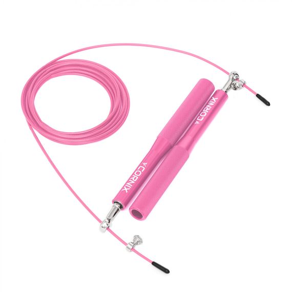 Скакалка швидкісна для кросфіту Cornix Speed Rope XR-0155 Pink | Зображення 2