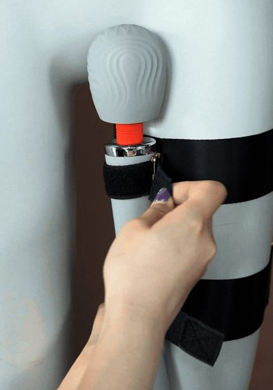 Вібратор Мікрофон з дистанційним керуванням та ременем для стегна Sex Aura | Зображення 9