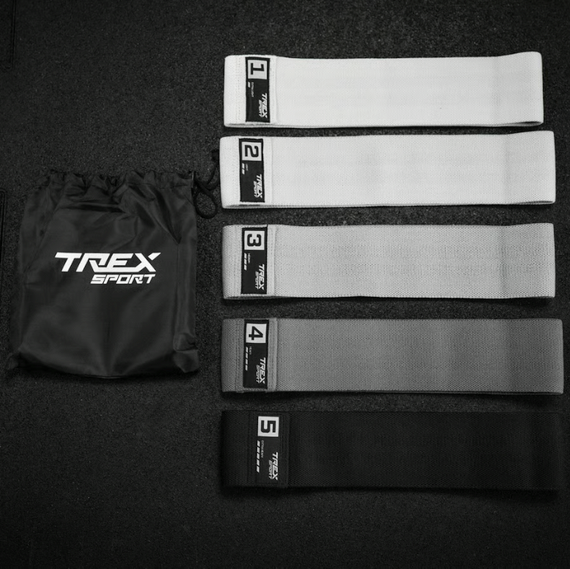 Набор резинок для фитнеса Trex Sport TX-065RBG 1-18кг | Зображення 1
