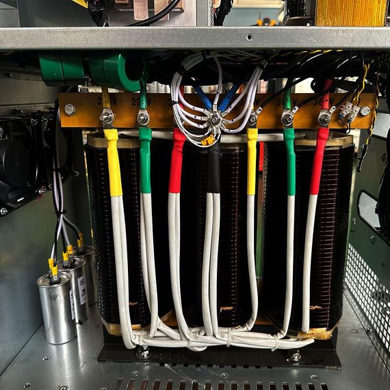 ДБЖ ONLine 3-ФАЗИ RITAR GP33-20KL, 384Vdc, 20KVA/16KW, під зовнішній АКБ, вхід 3 фази-вихід 1 фаза (415*730*930), 165кг | Зображення 9