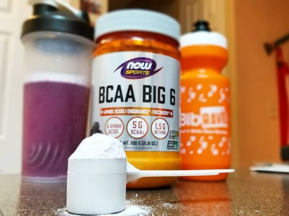 Амінокислота NOW BCAA BIG 6 POWDER  600 GRAM  (GRAPE) | Зображення 2
