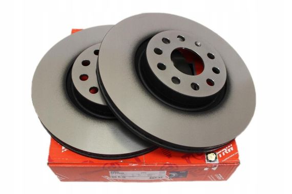 Диск гальмівний (1 шт.) NISSAN Juke/Pulsar F D=280mm 10, TRW (DF6471) | Зображення 2