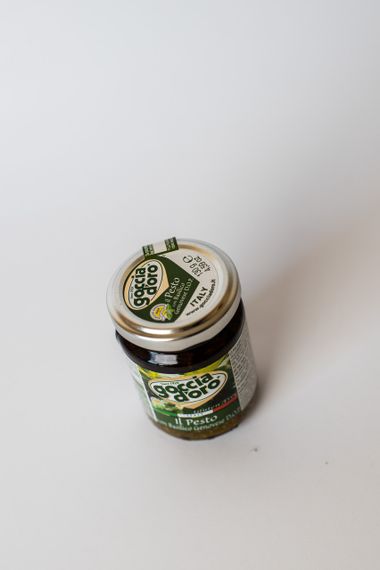 Соус Песто с генуэзским базиликом Goccia D’oro  - Соус  Pesto - 0,13 л (ИТАЛИЯ) - ОРИГИНАЛ | Зображення 4
