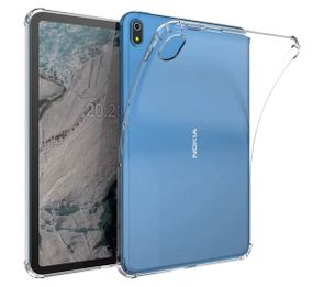 Силиконовый чехол бампер Primolux Silicone для планшета Nokia T20 10.4" - Clear