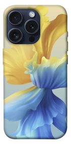 Чохол з картинкою Абстрактна квітка для Apple iPhone 15 Pro (6.1")
