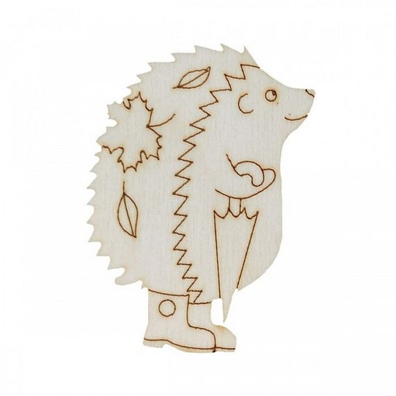 Набір дитячої творчості Розпис по дереву "Магніти-лісові мешканці" РД-006 | Зображення 2