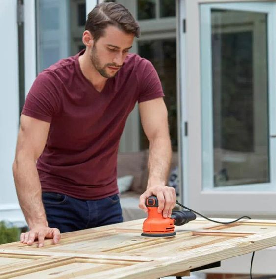 Шліфмашина ексцентрикова мережева Black&Decker BEW210 | Зображення 3