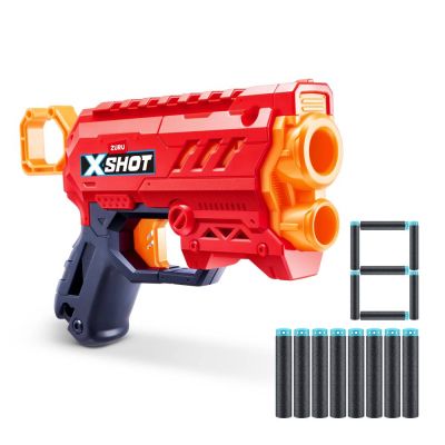 Іграшкова зброя Zuru X-Shot Швидкострільний бластер Excel Micro 2.0 Color Card (8 патронів) (36726TQ1R) | Зображення 1