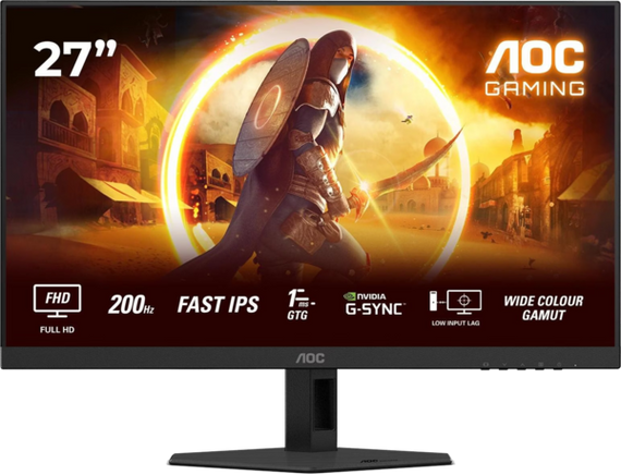 Монiтор 27" AOC 27G4HRE Black