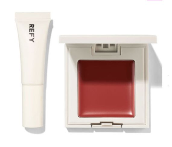 Набір з рум'ян та міні-блиск для губ REFY Exclusive Lip & Cheek Duo Set | Зображення 1