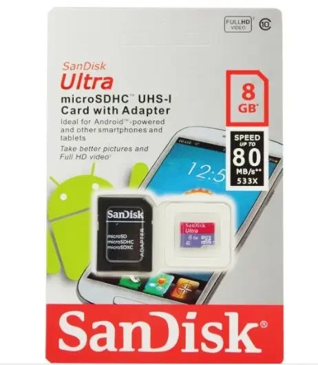 Карта пам'яті TF CARD 8GB | Зображення 2