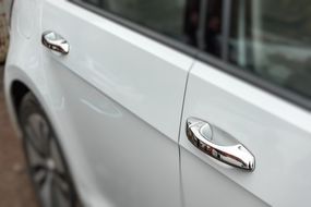 Накладки на ручки (4 шт, нерж) Carmos - Турецька сталь для Volkswagen Golf 7