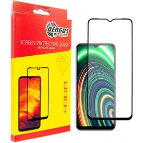 Стекло защитное Dengos Full Glue Realme C25y (TGFG-209)