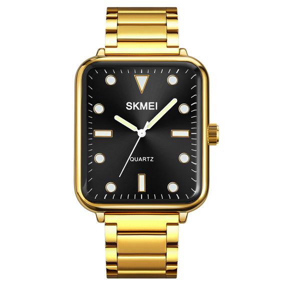 Чоловічий годинник Skmei 1954GDBK-SP Gold-Black Sun Pattern