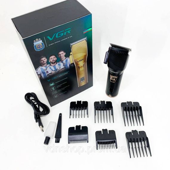 Відмінна машинка для стрижки волосся VGR V-280, Тример для стрижки волосся потужний ZG-31 | Зображення 4