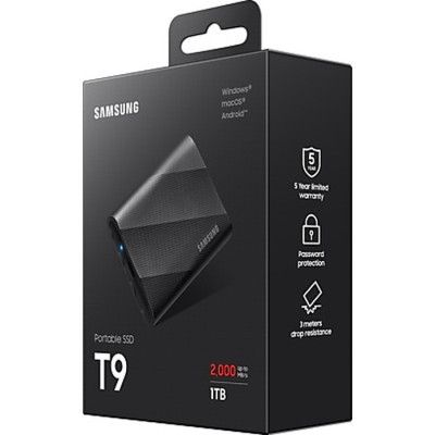 Накопитель SSD USB 3.2 1TB T9 Samsung (MU-PG1T0B/EU) | Зображення 5