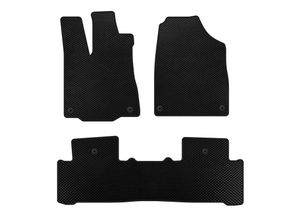 Коврики EVA (2 ряда, Черный) для Acura MDX 2013-2020 гг