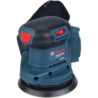 Шлифовальная машина Bosch GEX 185-LI, 18В, 125 мм, 6000-10000 об/мин (без АКБ и ЗУ) (0.601.3A5.020) | Зображення 3