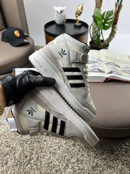 Жіночі кросівки Forum 84 Mid Grey Black , В'єтнам , весна / літо / осінь | Зображення 9