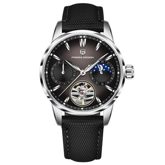 Чоловічий годинник Pagani Design PD-YS021 Black-Silver