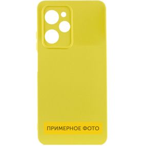 Чехол Silicone Cover Lakshmi Full Camera (AAA) для Xiaomi Redmi Note 12 4G Full camera, Желтый / Yellow