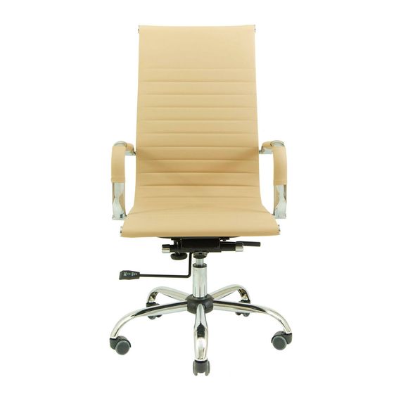 Крісло Балі Ю Хром DT (Deep Tilt) Роккі 04 + оббита задня спинка | Зображення 1