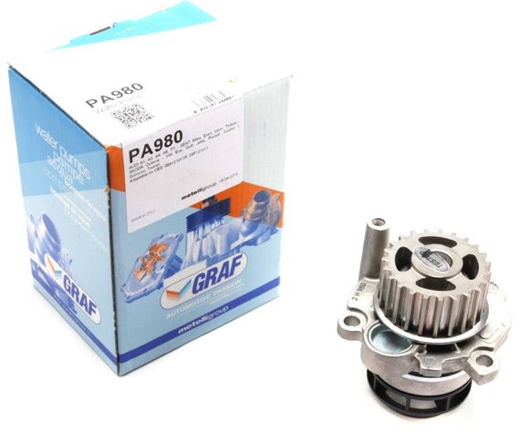 Помпа води Audi A3 A4 A6 2.0TFSI 04-13 Skoda Octavia 2.0RS 05-13 VW Golf 2.0R 07- 23z  R B  8лоп  PA980