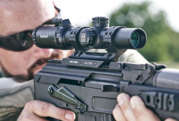Прицел Прицел оптический Bushnell AR Optics 1-6Х24 Сетка BTR-1 BDC Оптический прицел Оптические прицелы оптика
