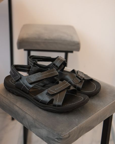 Чоловічі босоніжки шкіряні 46 47 48 49 50 розмір | Зображення 6