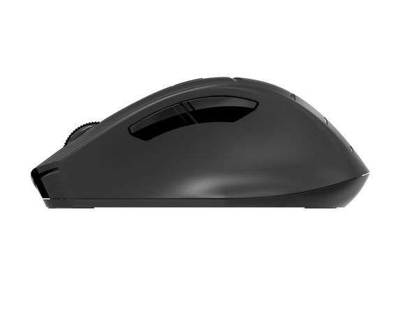 Миша бездротова A4Tech Fstyler FG30S (Grey), безшумна, USB, колір чорний+сірий | Зображення 2
