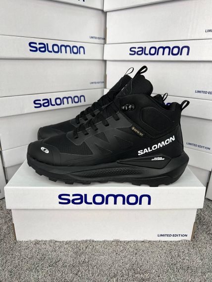 Кросівки зимові  Salomon Elixir Activ Fur Black  Хутро А4783 43 27.3 см | Зображення 2