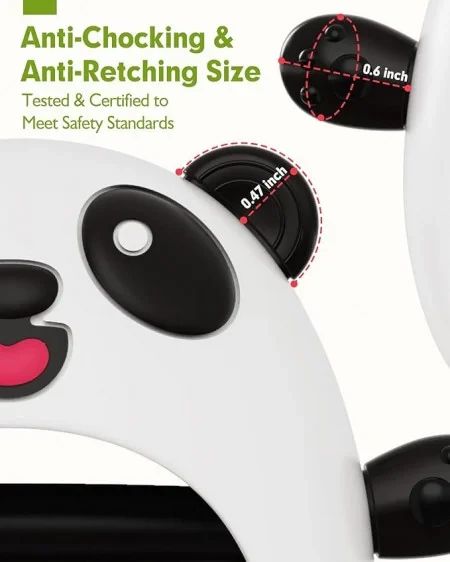 Прорізувач для зубів, гризунець, Дитячі іграшки для прорізування зубів для дітей 0-6 місяців — 2 шт. | Зображення 2