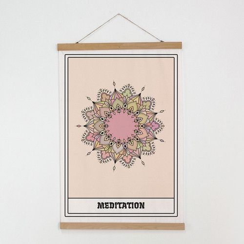 Тканинний постер на стіну Meditation 60х93 см (TPSR_22S025)