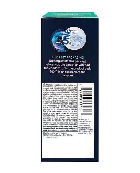 Презервативи MyONE Snug 10 шт., картонна коробка Sex Aura | Зображення 2