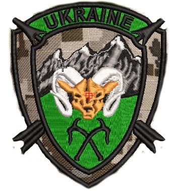 Шеврон Инструктор НАТО (пиксель)