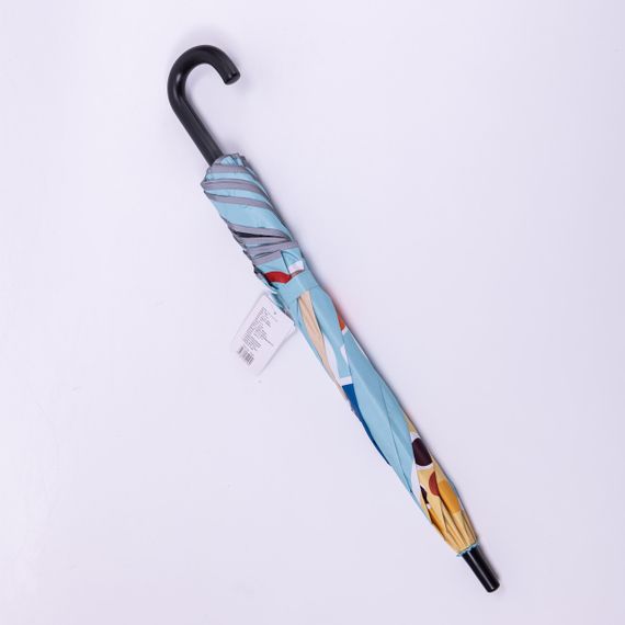 Парасолька дитяча механічна елегантна з принтом міцна надійна з поліестеру діаметр 90 см Блакитний HP-23-13BL | Зображення 4