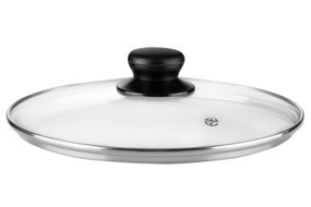 Крышка Ardesto Gemini Gourmet 22 см, стекло, нержавеющая сталь, бакелит (AR1922GGL)