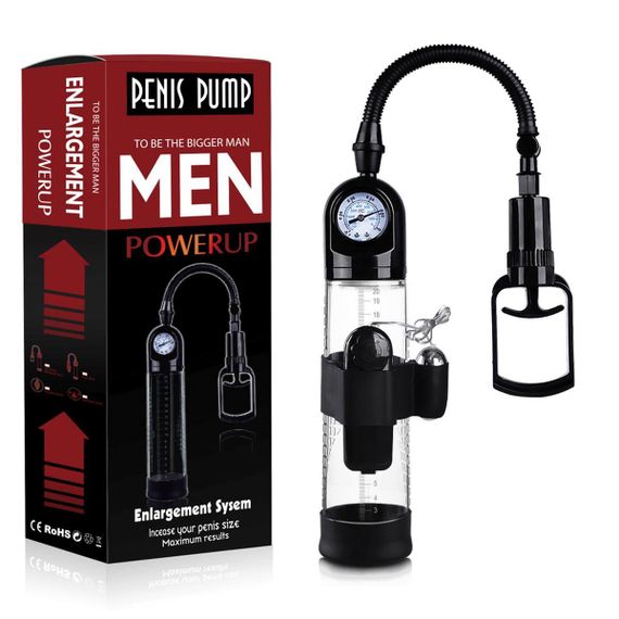 Помпа прозора з вібрацією Powerpump MASTER Sex Aura | Зображення 3