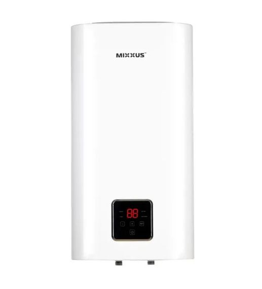 Водонагрівач Mixxus EWH-13050 CUBE WET(V) 50 л, 2,0 кВт, "мокрий" ТЕН, вертикальний, квадратний, білий (WH0611)