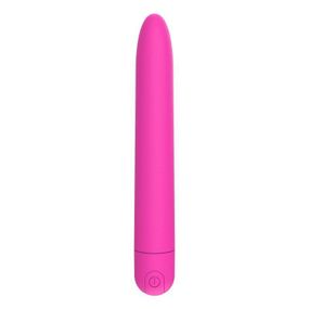 Вибропуля Ultra Power Bullet USB Matte Pink 10 режимов вибрации Sex Aura