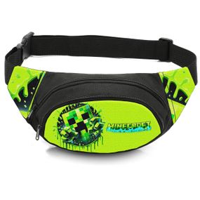 Сумка-бананка дитяча з принтом Minecraft поясна сумка для хлопчика (4531)