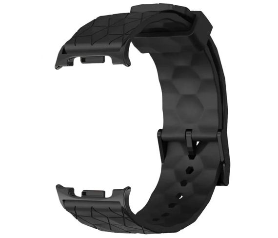 Ремінець Primolux Dimond силіконовий для годинника Samsung Galaxy Watch 8 (46 mm / 44 mm / 40 mm) - Black | Зображення 1