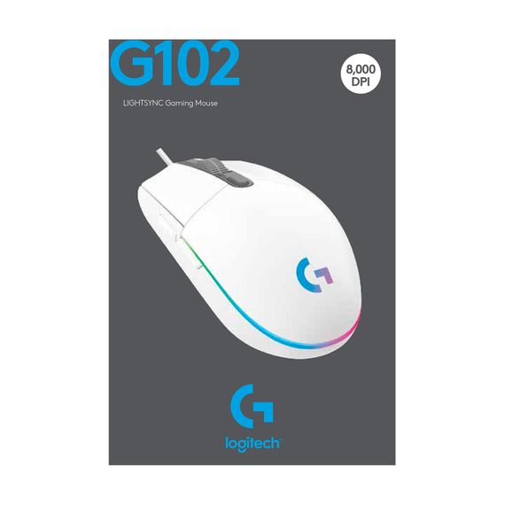 Миша Logitech G102 Lightsync (910-005823) White | Зображення 9