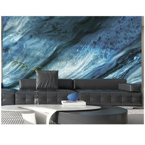 Самоклеюча вінілова плитка набір (6 рулонів) аквамарин 3600х2800х2мм SW-00001451 | Зображення 2